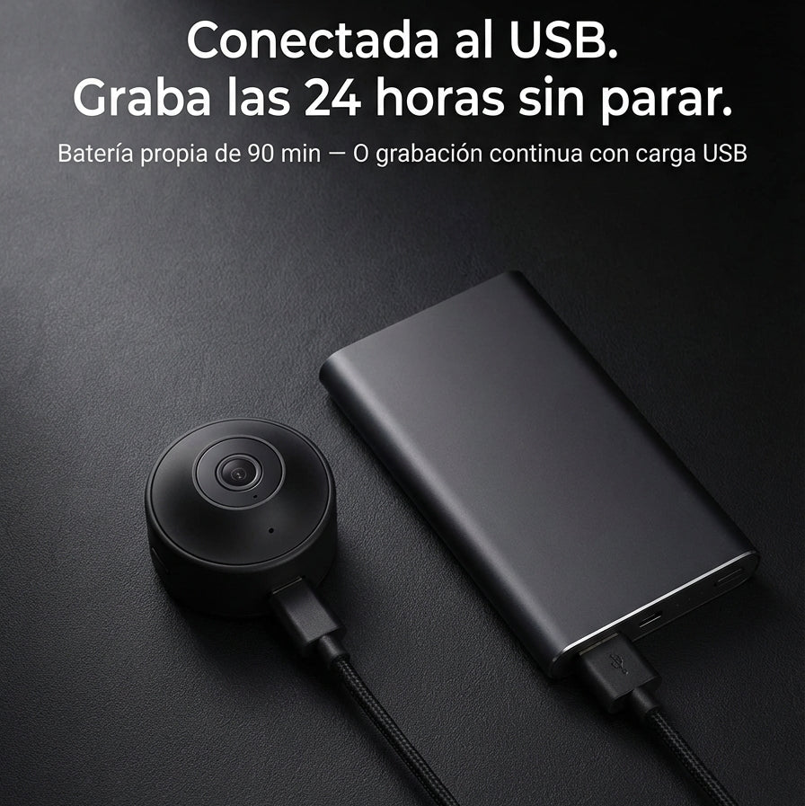 Mini Cámara de Seguridad WiFi – Vigilancia Inteligente en la Palma de tu Mano