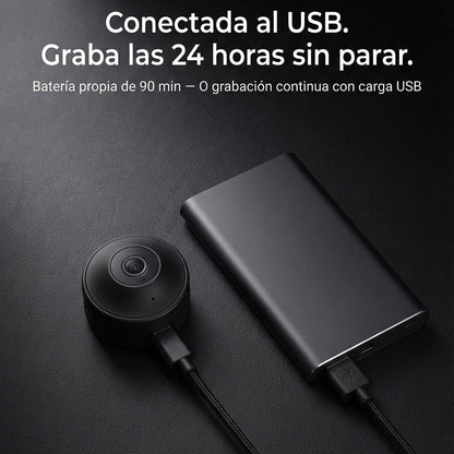 Mini Cámara de Seguridad WiFi – Vigilancia Inteligente en la Palma de tu Mano